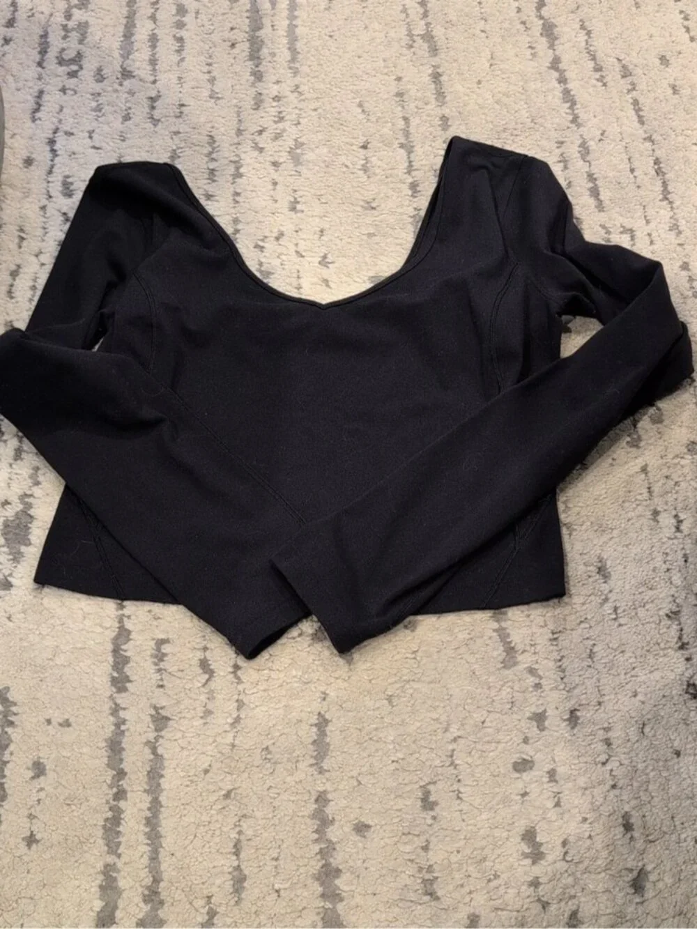 Lululemon Align Long Sleeve Shirt Black